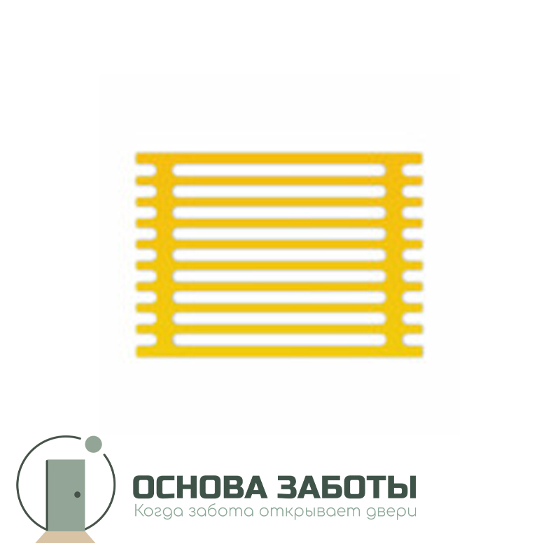 Трафарет для полос Р35х600, зона получения услуг