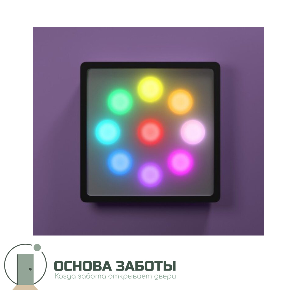 Светозвуковая панель "Вращающиеся огни"