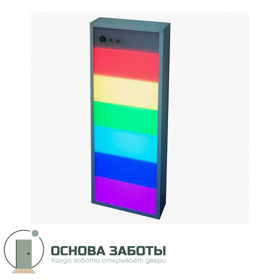 Светозвуковая панель Лестница света на 6 ячеек