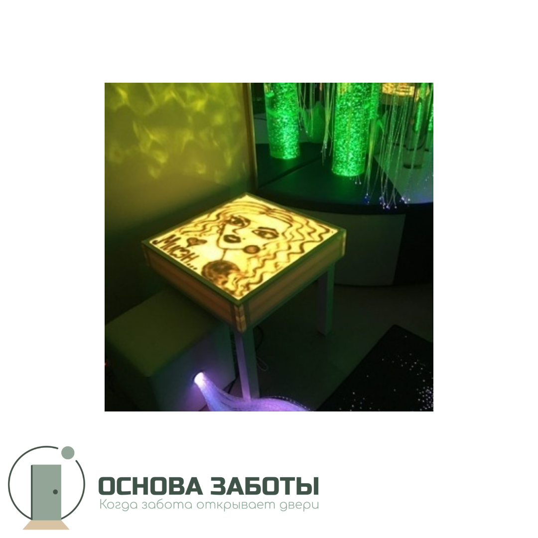 Сенсорный стол для рисования песком