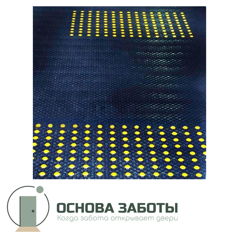 Грязезащитное покрытие "ТифлоПол-10" в сборе, инд