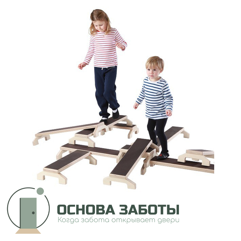 Тренажер лестница (в комплекте 10 ступеней)