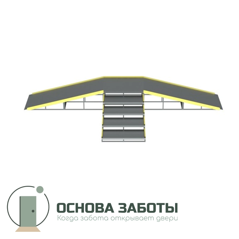 Площадка для соревнований инвалидов, М2