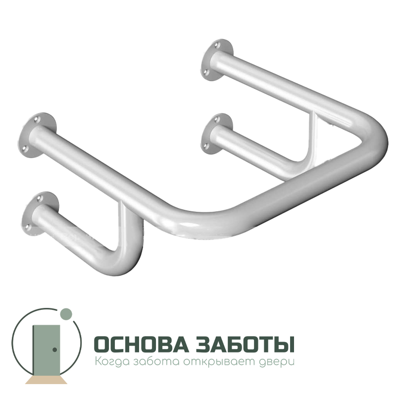 Поручень опорный, защитный, пристенный, ST3, D38
