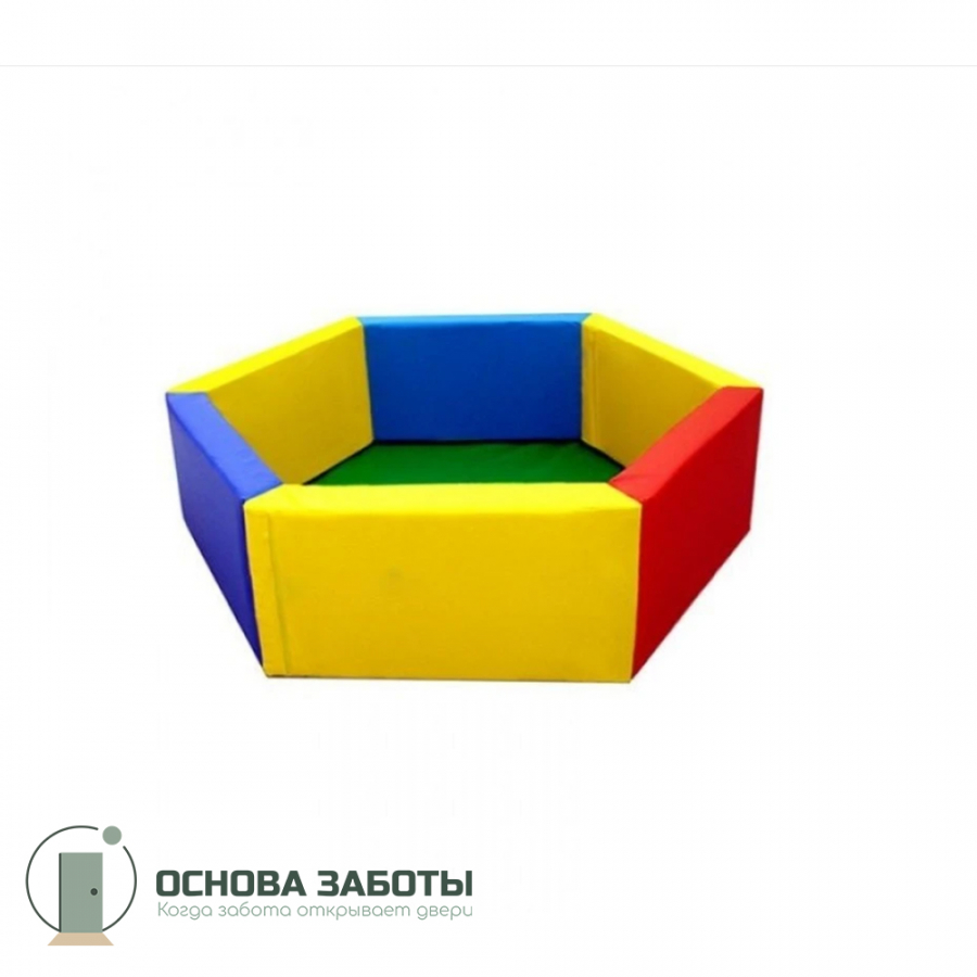 Мягкий сухой бассейн шестигранник
