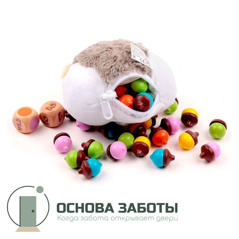 Настольная игра "Накорми пушистика"