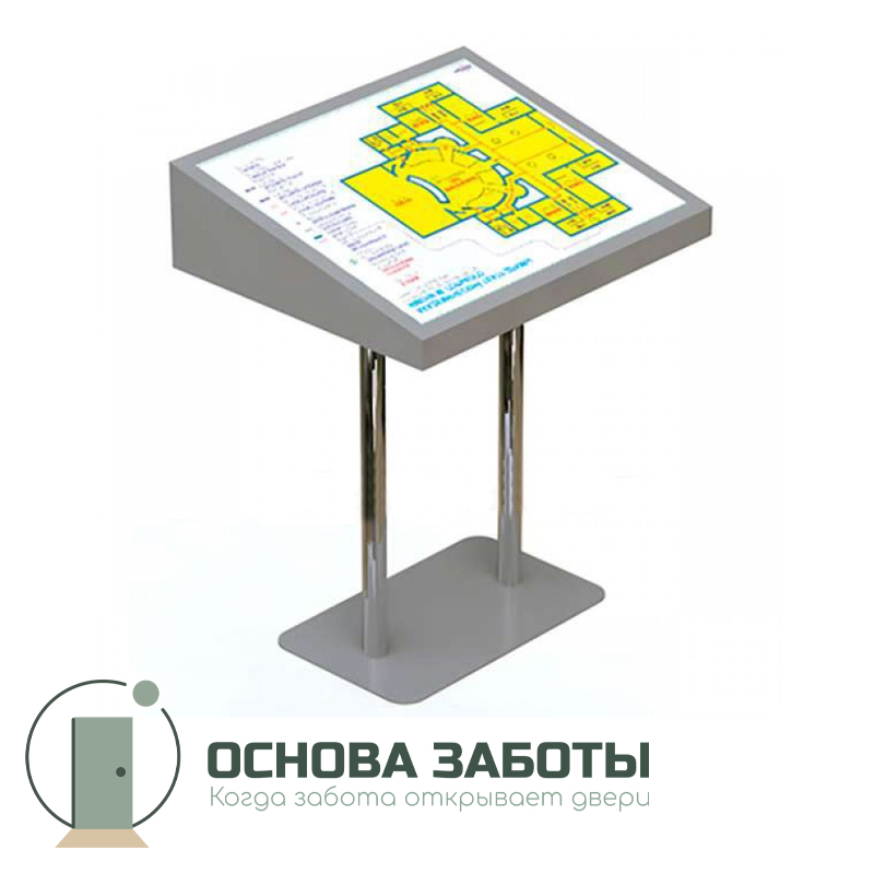 Стойка для схемы 630x800мм